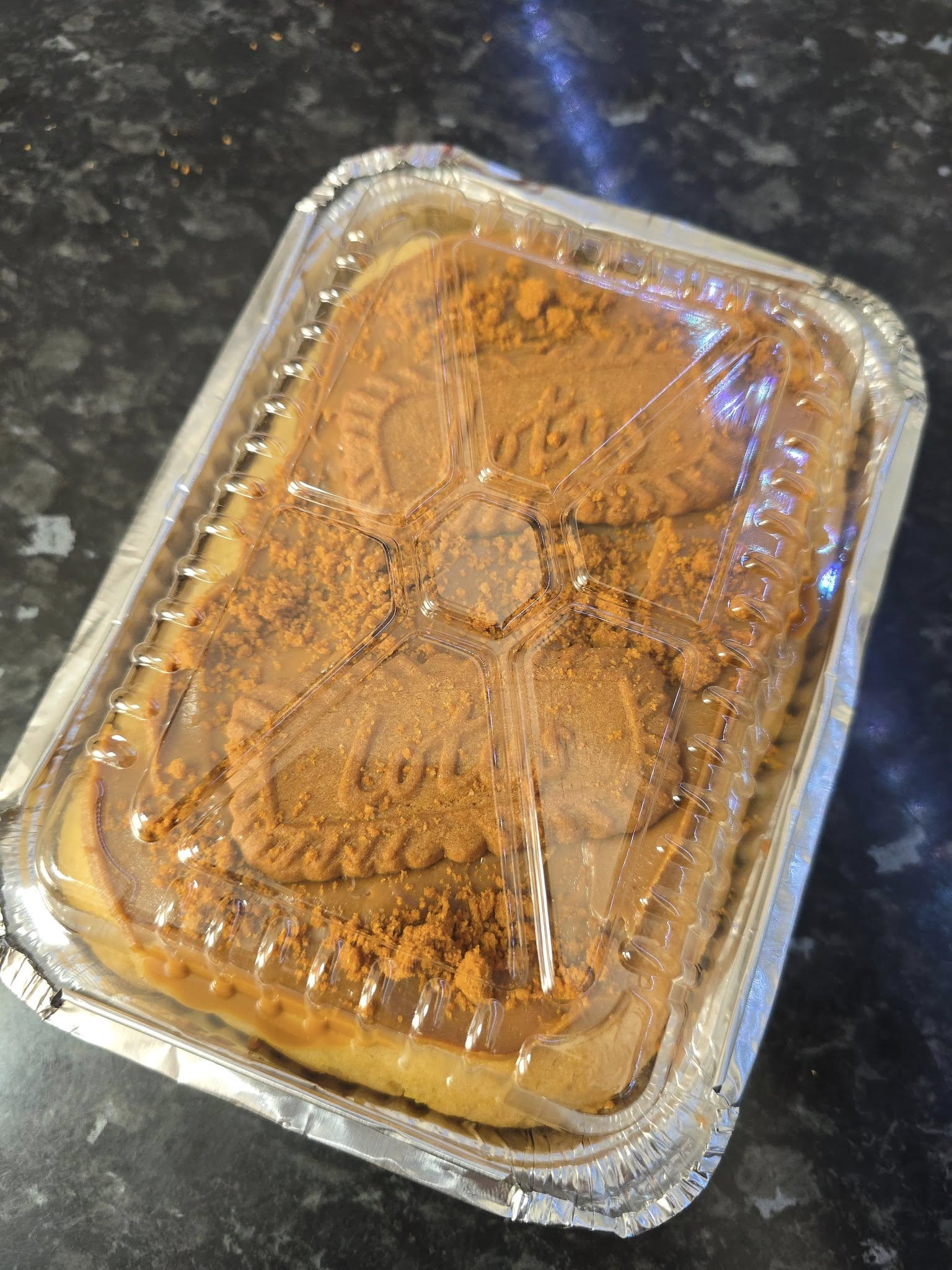 Biscoff Cookie Pie Tin Medium
