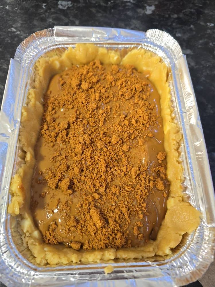 Biscoff Cookie Pie Tin Medium