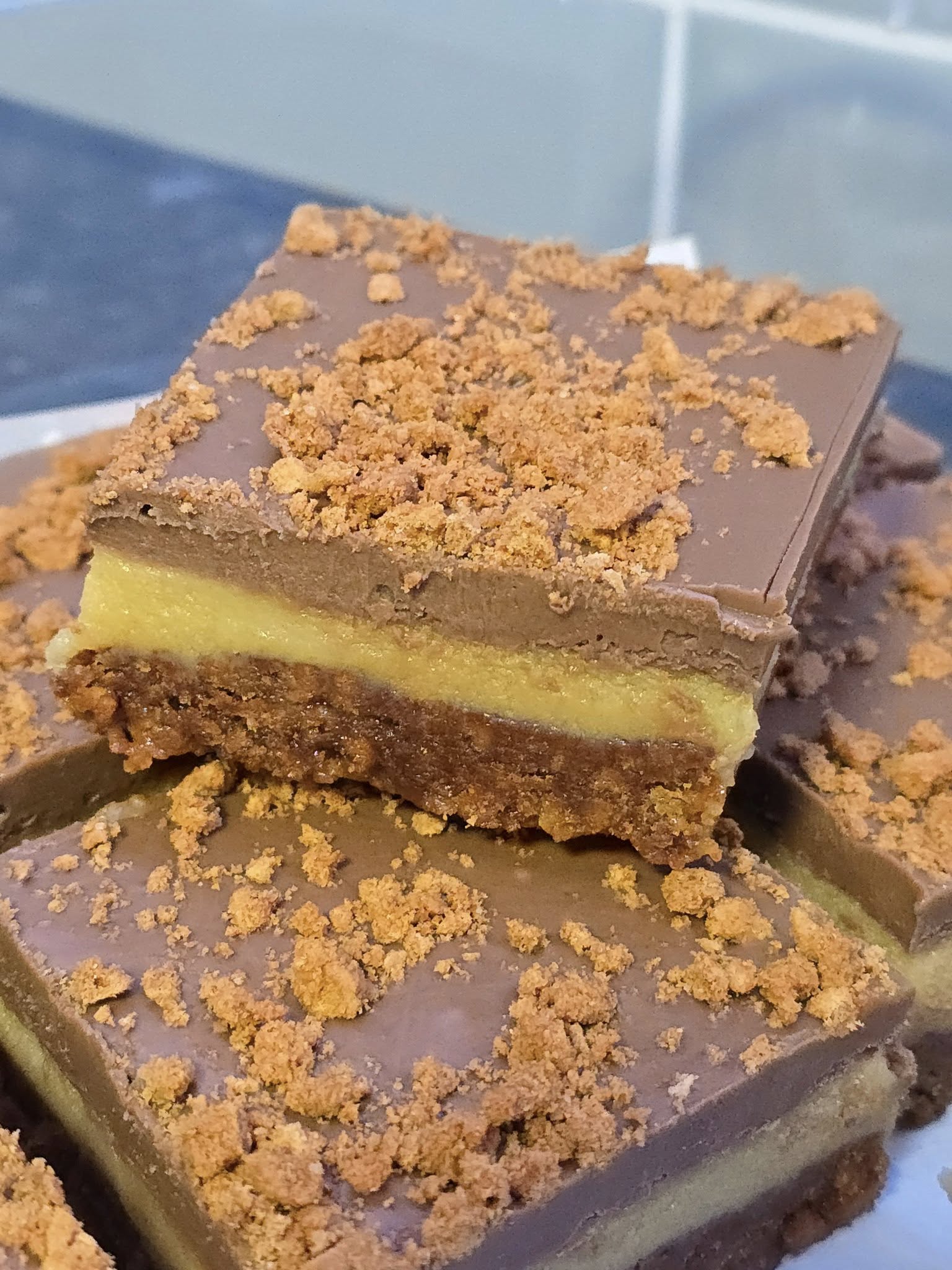 Biscoff Millionaires Shortbread
