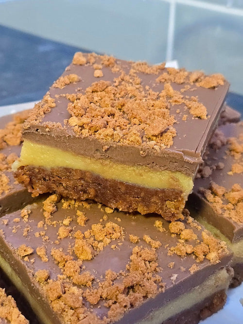 Biscoff Millionaires Shortbread