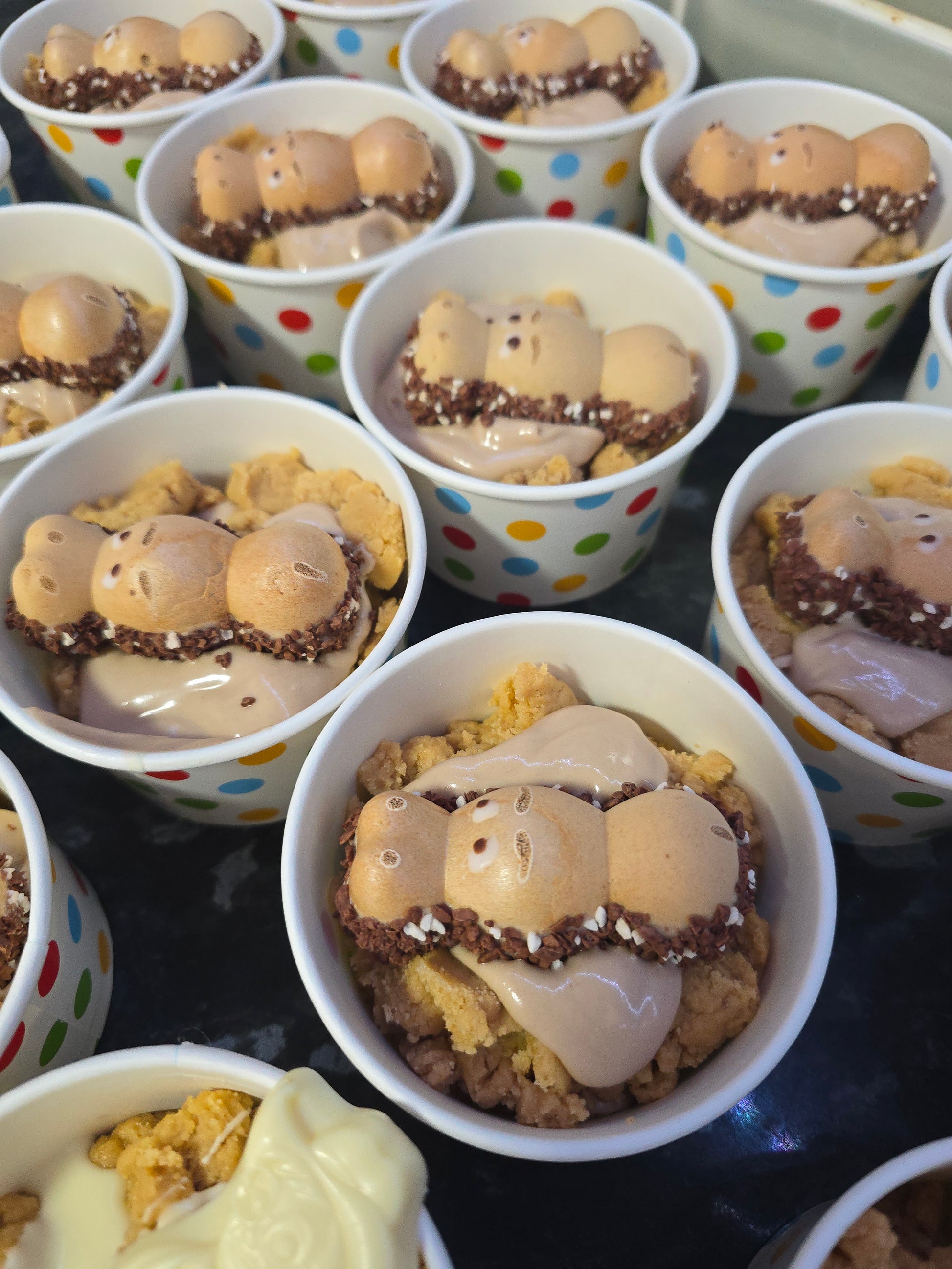 Hippo Cookie Dough Pots