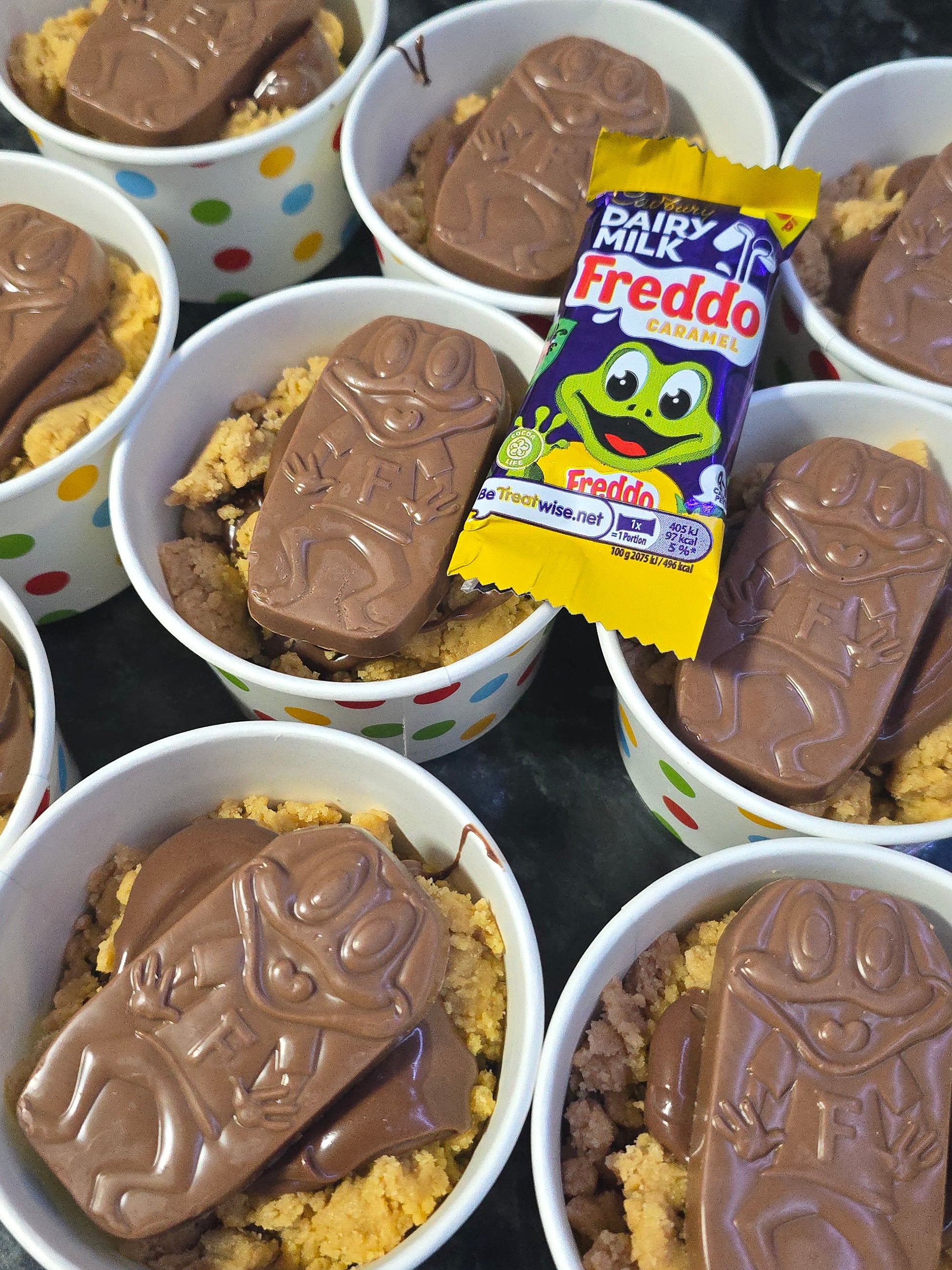 Freddo Caramel Cookie Dough Pots