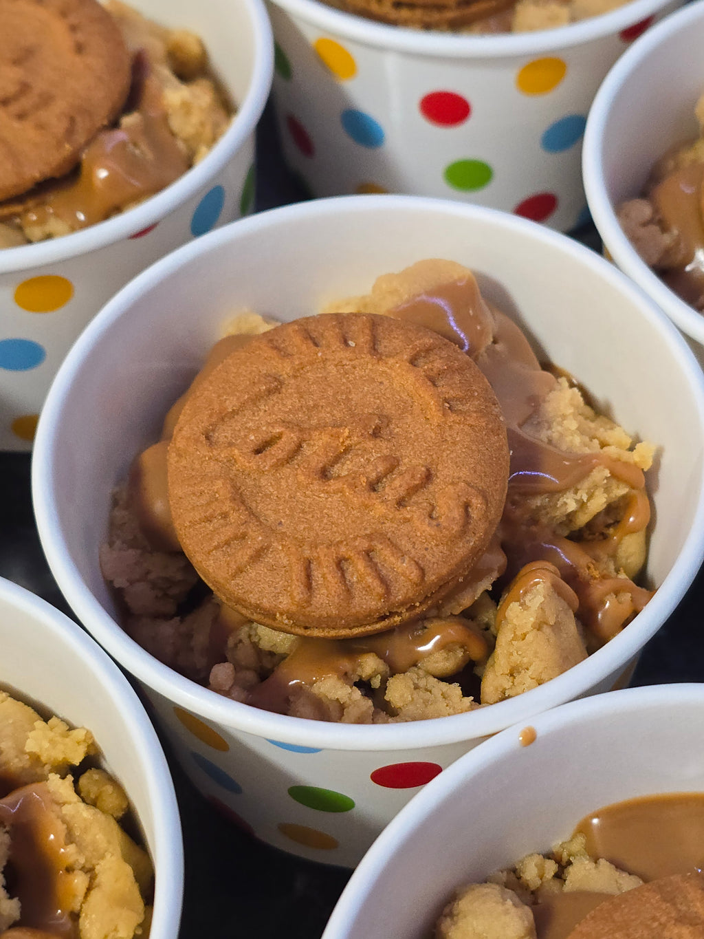 Biscoff Cookie Dough Pots