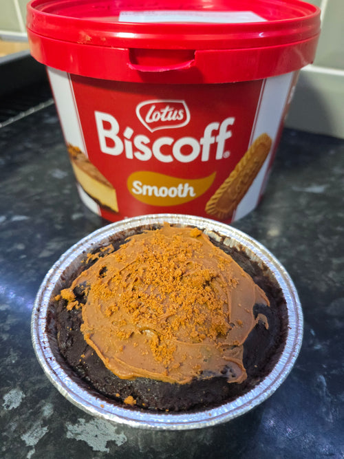 Biscoff Brownie Pie