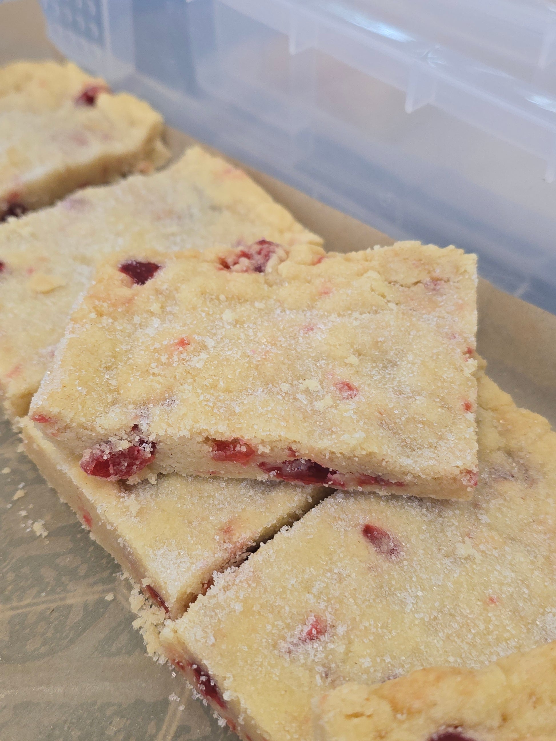 Cherry Shortbread