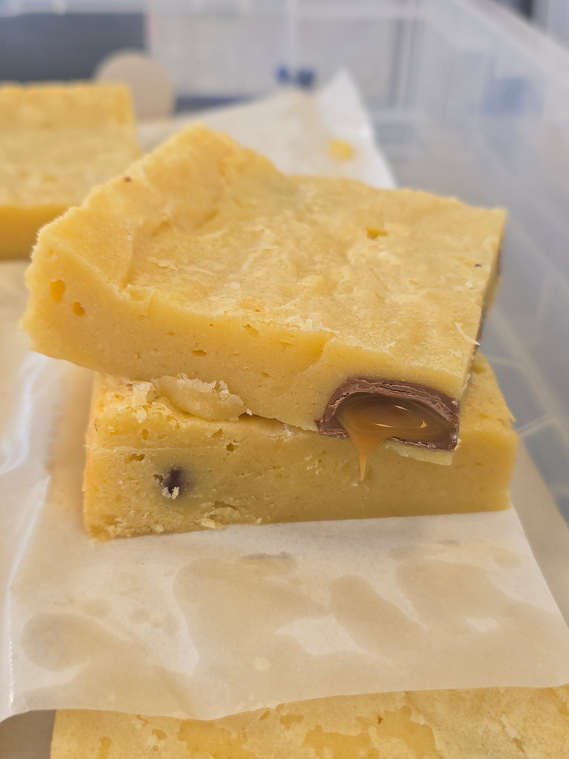 Salted Caramel Blondie
