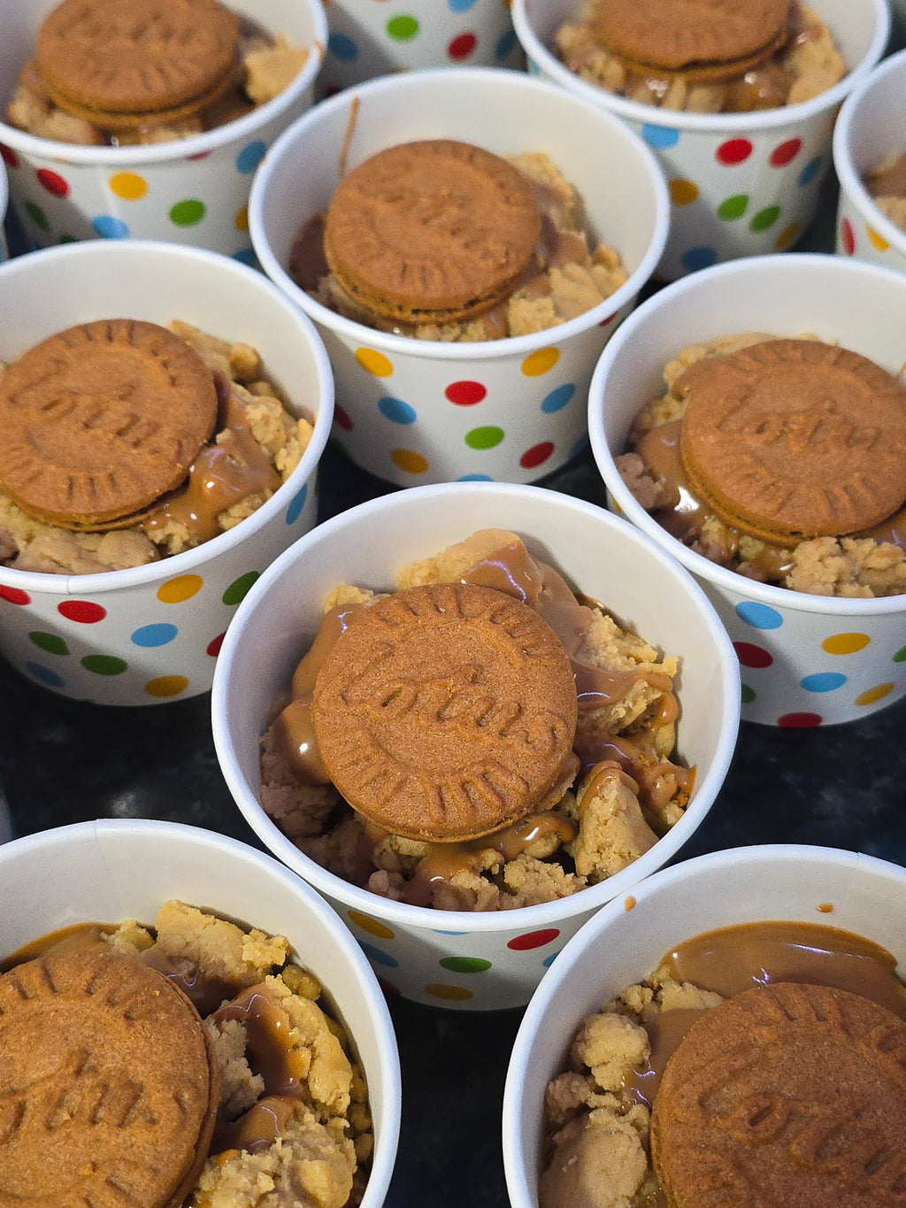 Biscoff Cookie Dough Pots