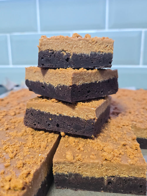 Biscoff Dubai Chocolate Brownie