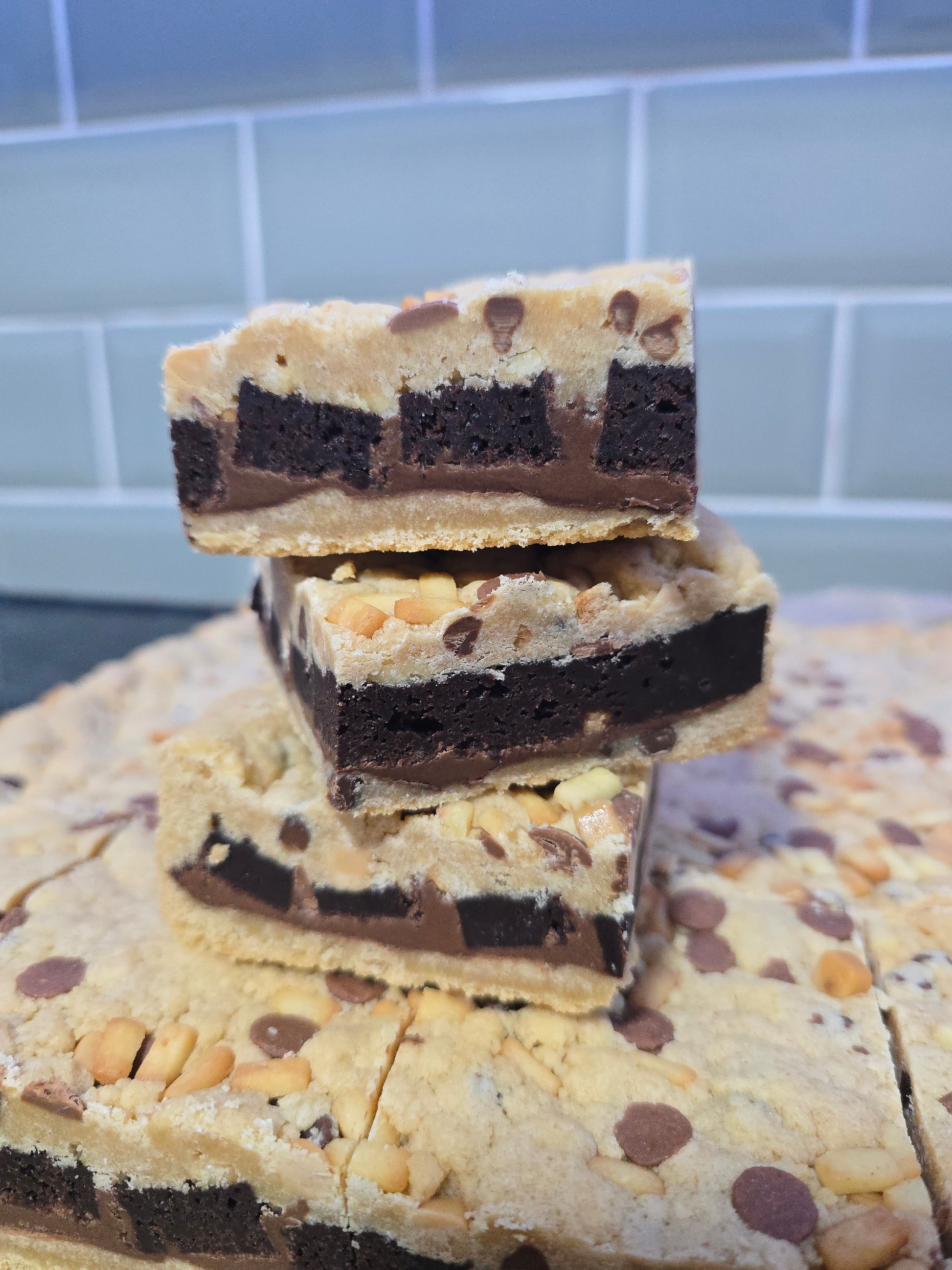 Twix Brownie Cookie Bar