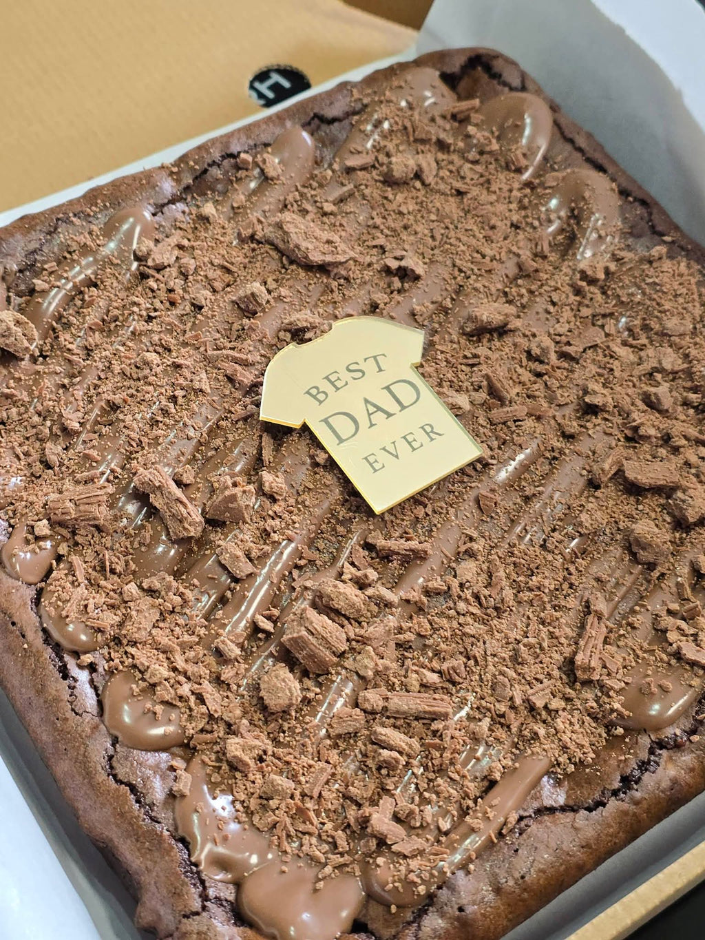 COLLECTION ONLY - Father's Day full Brownie Slab