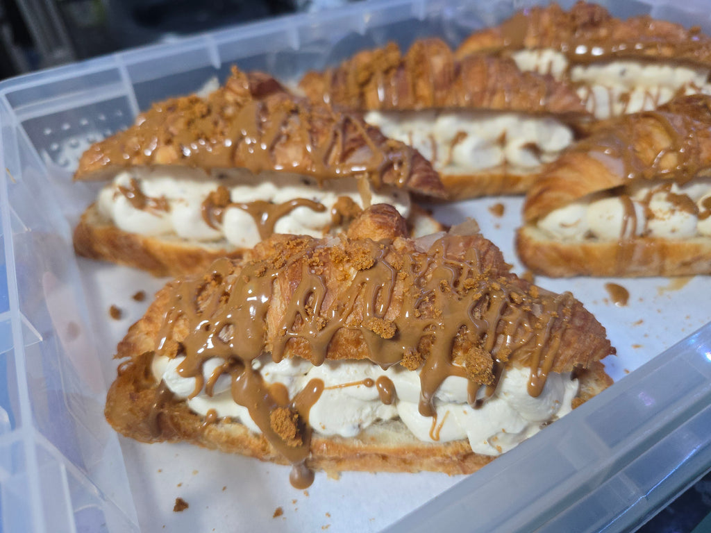 Biscoff Cheesecake Croissants. COLLECTION ONLY
