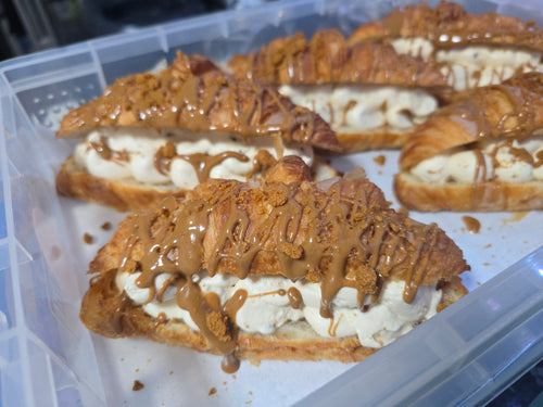 Biscoff Cheesecake Croissants. COLLECTION ONLY