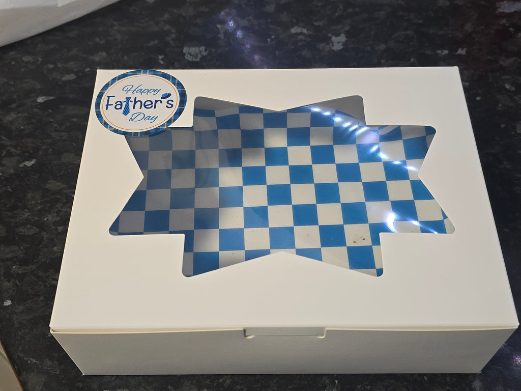 Pre-order - Collection only. Brownie box of 4 Father's Day